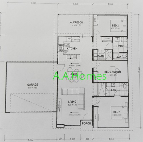 Sophia - 3 bedroom 156m² steel frame Kit Home - Sophia Mark1 or Sophia 888 - Picture 3 of 12
