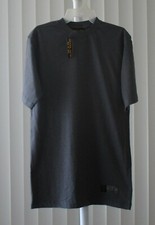 Tee Shirt Short Sleeve Dark Gray Gold's Gym Size Small