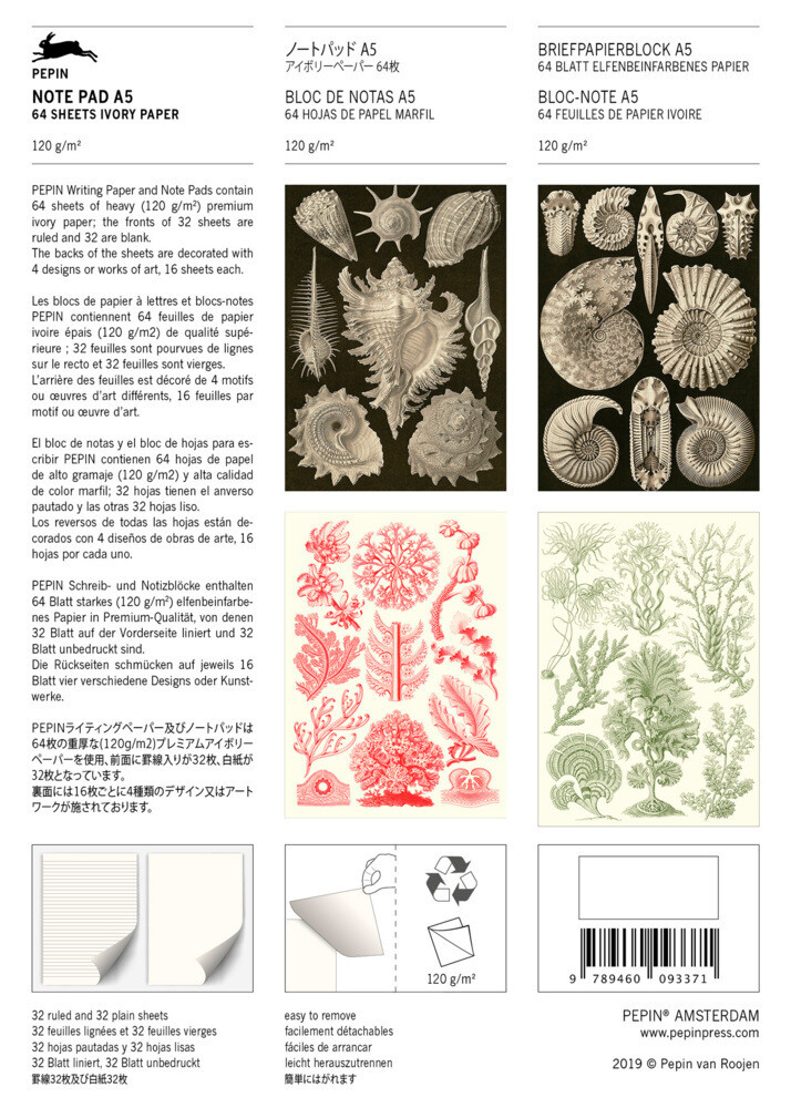 Thumbnail - Maritime Art Forms | Pepin Van Roojen | Writing Paper & Note Pad A5 |