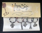 Vino’s Wine Glass Charms Travel Set Of 5 2001