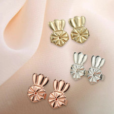 Earring Backs Adjustable Earring Lifters for Earring Support Hypoallergenic Safe