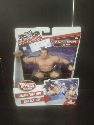 Mattel 2012 WWE WWF The Miz Power Slammers Dynamite Wrestling Figure ~ trl8#17