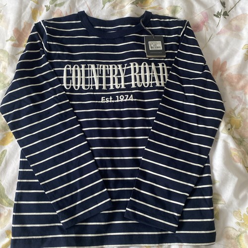 BNWT Country Road Kids LS Heritage Tee Size 8