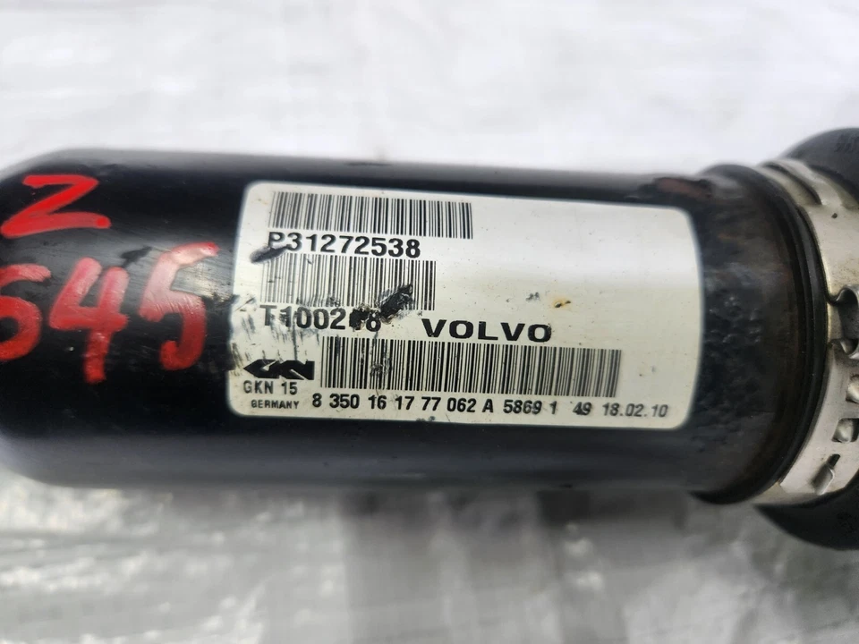 Eje delantero derecho pasajero Volvo XC70 2008-2010 OEM 31272538 Foto 3 de 4
