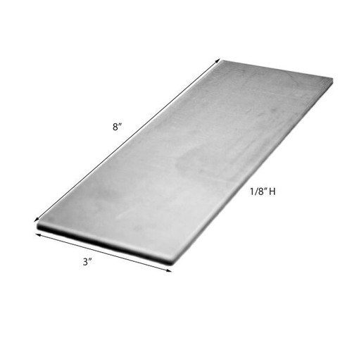 Tracker Boat Cleat Backing Plate Aluminum 8 x 3 Inch eBay