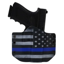FN Handguns - OWB Holster - Optic Ready - Thin Blue Line USA
