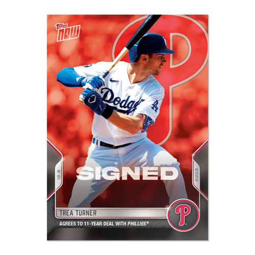 2022 Topps Now OS45 Trea Turner