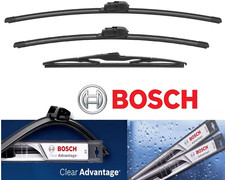Set of 3 Bosch Wiper Blade Left + Right + REAR For 2019 - 2023 HYUNDAI SANTA FE