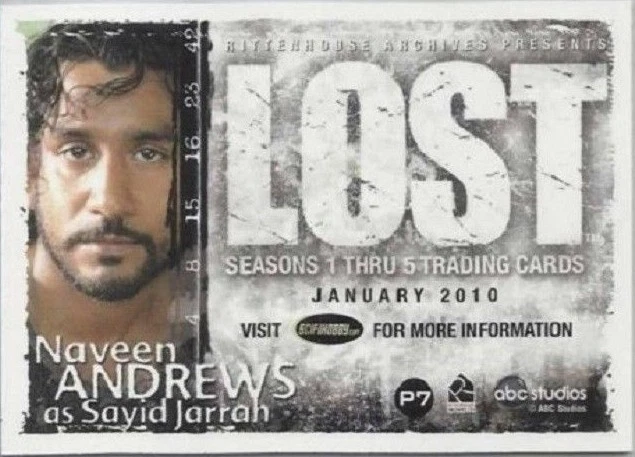 LOST SEASON 1 TO 5  TRADING CARD P7  PROMO CARD    RARE IN THE UK - Image 2 of 2