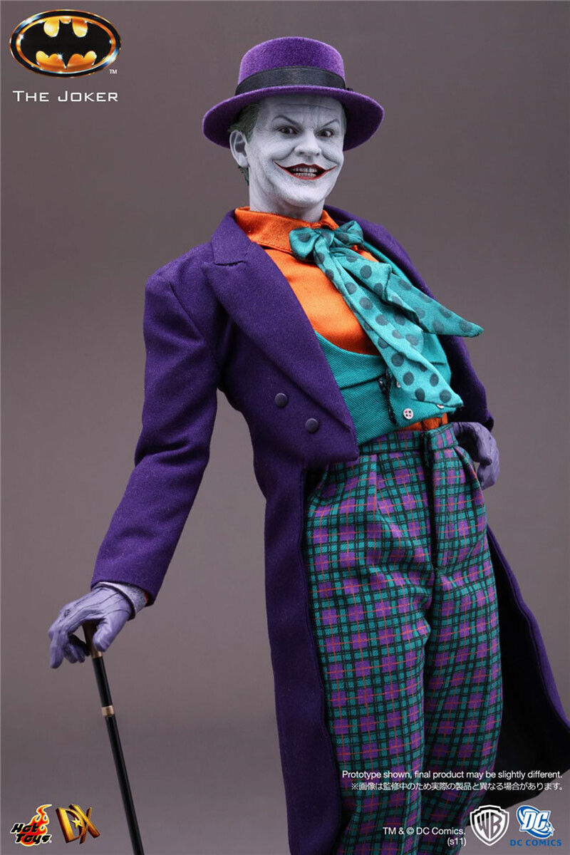 HotToys 1/6 DX08 1989 Batman Joker Jack Nicholson Action HotToys 1/6 DX08 1989 Batman Joker Jack Nicholson Action