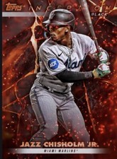 [DIGITAL] Topps Bunt - Jazz Chisholm Jr. - Inception Black 23 S1 - Fire Base