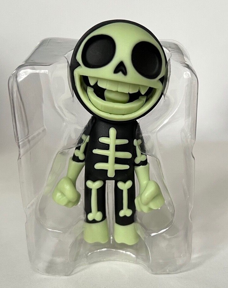 Gorillaz x Superplastic Bonesy Glow In The Dark Figure Mini Series