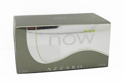 Azzaro Now Men, Eau de Toilette Natural Spray, 50ml. Nuovo Sigillato