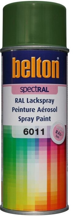 Vernice Spray Lucido Verde Reseda Ral 6011 Belton Spectral Molto Resistente