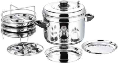 Vinod Edelstahl Multi Gas Top Idly Maker Dhokla Topf Herd Sicherheit Wert