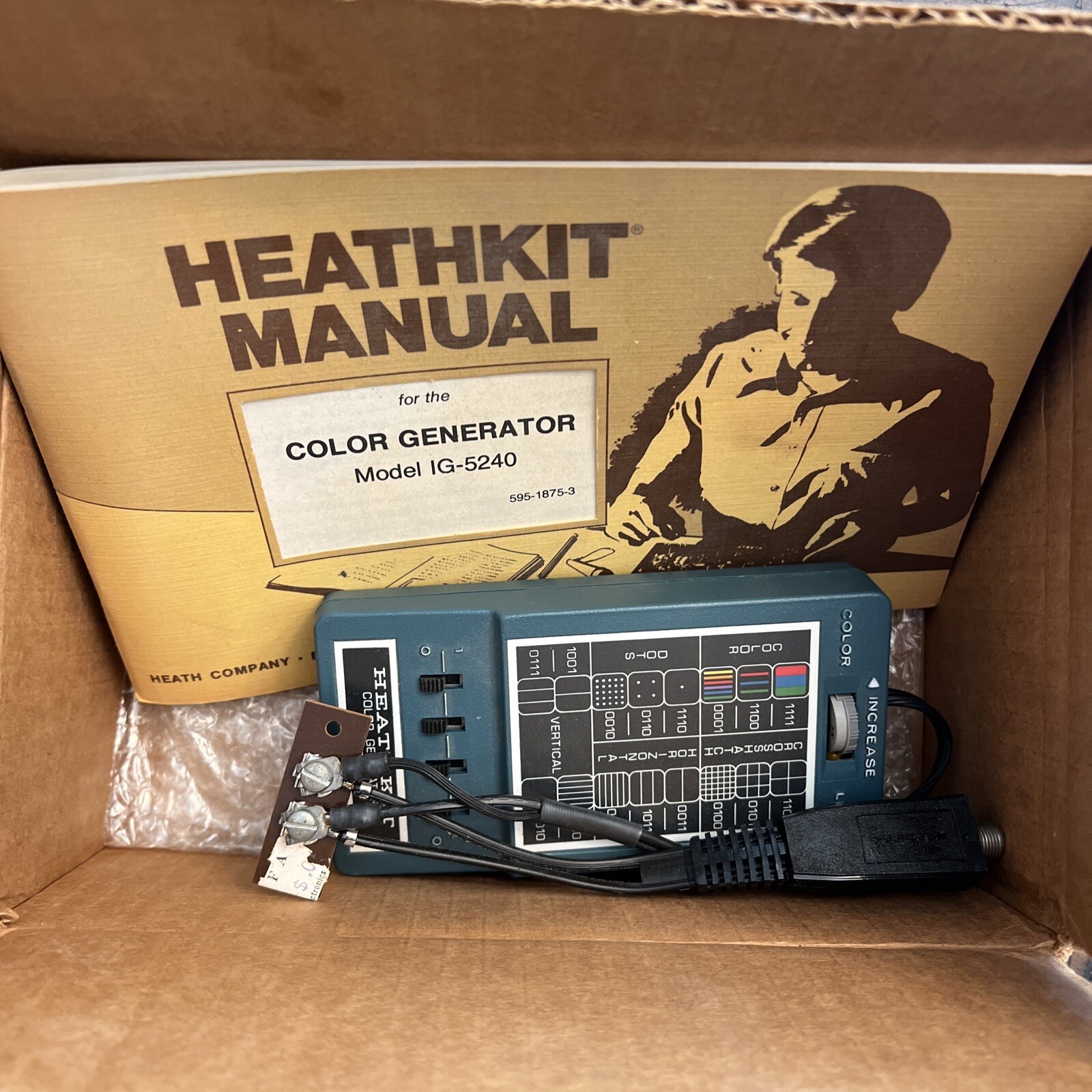 Heathkit IG5240 Color Generator IG5240 Vintage TV Test Equipment Works