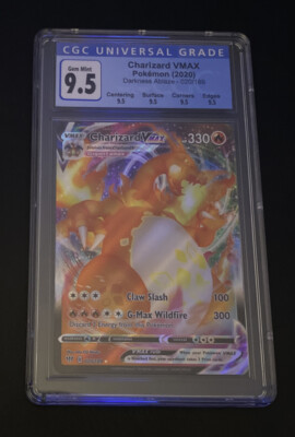 Charizard Darkness Ablaze 020/189 Vmax CGC 9.5 Gem Mint Pokemon