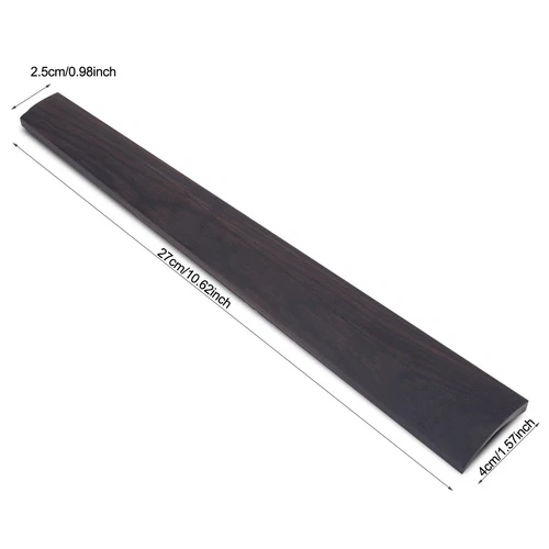 1Pc Ebony Fingerboard Violin Neck Repair Tool For 4/4 Violins