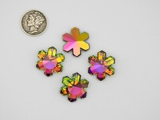 Vitrail Medium 20mm Swarovski 6707 Crystal Snowflake Pendants