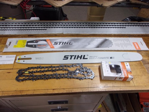 Stihl 25" Rollomatic E 3/8" .063"  1.6mm  Chainsaw Guide Bar 3003 000 5231 - Foto 9