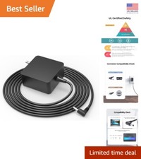 Gateway Laptop Charger 19V - UL Certified with Safety Features  Wall Mountable