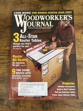 Vintage December 2007 Woodworker  s Journal Woodworking Authority Magazine