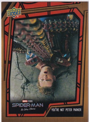 Upper Deck 2023 Marvel Studios Spider Man No Way Home No. 9 Peter Parker