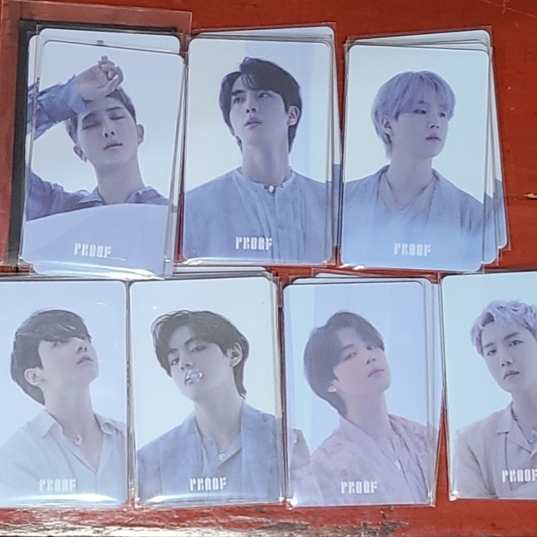 BTS HYBE Insight Museum Official Proof Lucky Draw PhotoCard