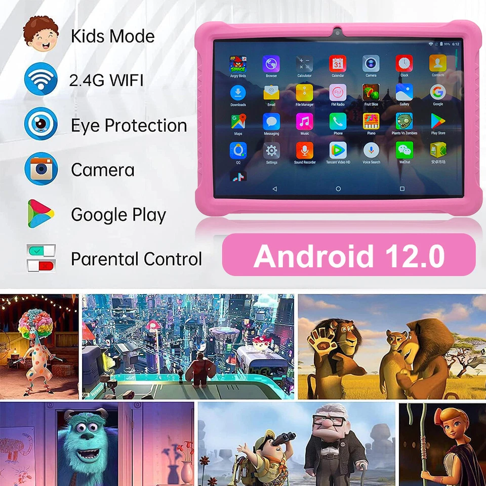 10.1in 32GB Educational Learning Tablet for Kids Age 4 5 6 7 8 9 10 11 Years Old - Image 4 of 4