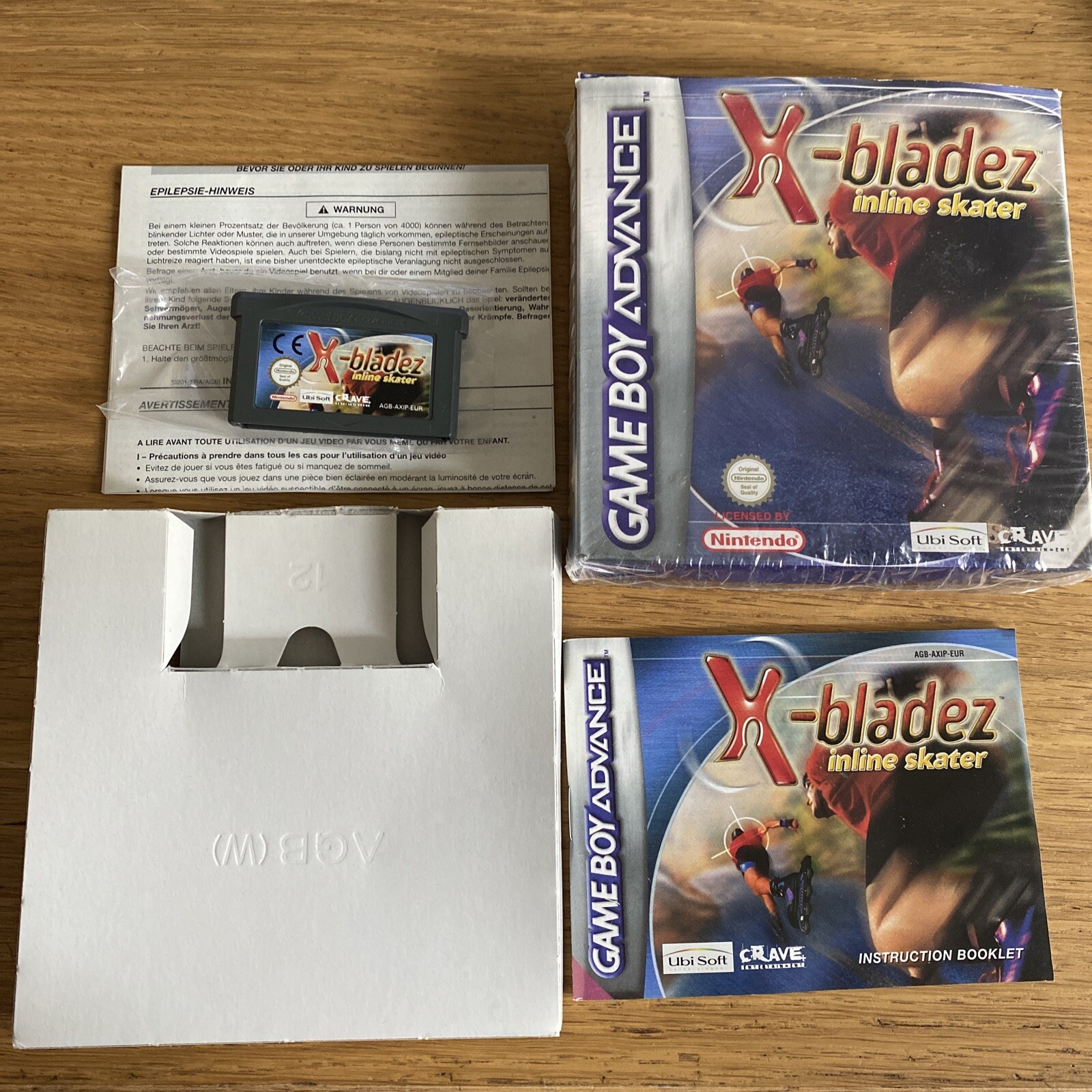 Jeu X-bladez Inline Skater - Gameboy Advance Nintendo Game Boy GBA - Complet