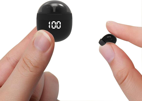 Invisible Mini Earbuds Wireless Bluetooth, Low Profile Micro Smallest Tiny Discr - Picture 8 of 12
