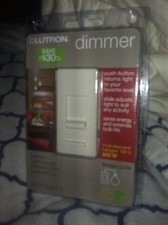 Lot 4—75% OFF- 4 Lutron  LG-600PH-AL 600Watt 120 Volt Single Pole Preset Dimmer