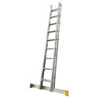 Lyte Double Section Trade Professional Aluminium Extension Ladder