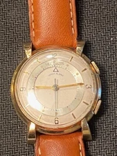 Vinyage LeColture 50's Men's Dual Crown 35mm Alarm Watch Outstadning Condition
