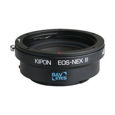 KIPON 0.7x Optics Adapter Focal Reducer Put Canon EOS EF Lens on Sony E Camera