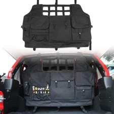 Rear Seat Trunk Storage Bag Organizer Storage Muti Pocket For Jeep Wrangler JK