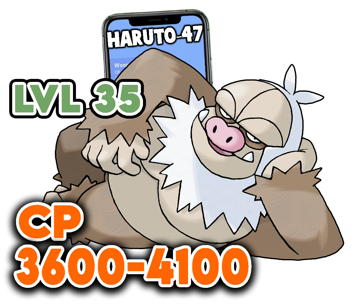 Pokemon Slaking 35 3600+ High CP Trade Fast Trade | eBay Pokemon Slaking 35 3600+ High CP Trade Fast Trade | eBay
