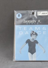 Danskin Girls Team  Dance Tank Leotard Toast M 8-10 
