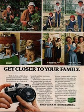 Fujica AZ-1 Zoom Camera SLR Fuji Photo Film - Magazine Print Ads Poster 1978