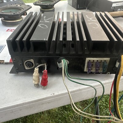 Vintage Alpine 3518 Amp Old School 2 Channel Car Amplifier Japan