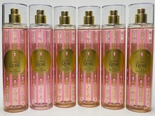 6 Bath  Body Works BUBBLY ROSE Fine Fragrance Mist Spray