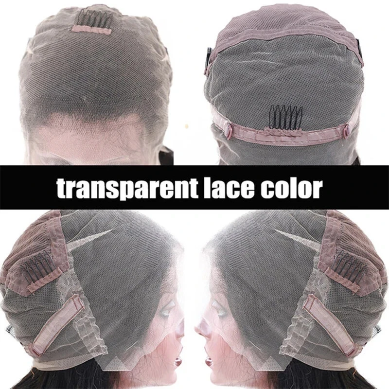 波浪长条纹发型男士假发男士假发天然黑色头发 - 第 6 张/共 14 张