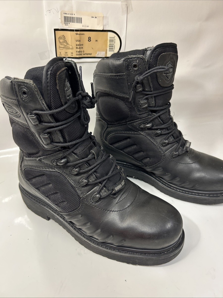 Harley Davidson FXRG-2 Boot women's black Leather Gore-Tex