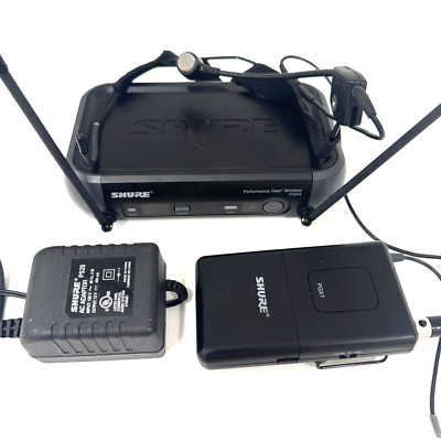 Shure PGX4 PGX2 PGX1 PG30 ワイヤレス ヘッドセット SHURE PGX1 PGX4 PERFORMANCE GEAR WIRELESS TRANSMITTER RECEIVER