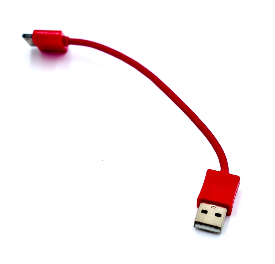 Sincronización/carga USB-A a 30 pines, rosa, 5" l, Auvio Foto 3 de 4