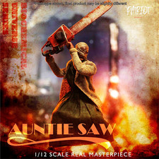 Patriot Studio 1/12 Scale Chainsaw Auntie Saw Zombie Action Figure Model