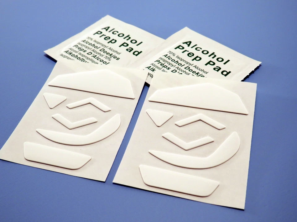 2 Set Gleitpad weiß für Logitech G502 Gaming-Maus Mausfüße, Mausgleiter Mouse - Bild 2 von 4