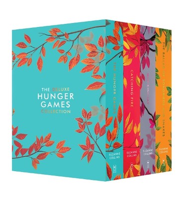 The Deluxe Hunger Games Collection by Suzanne Collins Hardcover Book