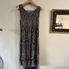 Croft & Barrow Dress Women's Size Medium Smocked Midi