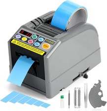 Ribbon Cutting Machine, Semi-Automatic Tape Dispenser, 6-60mm Width, 5-999mm ...